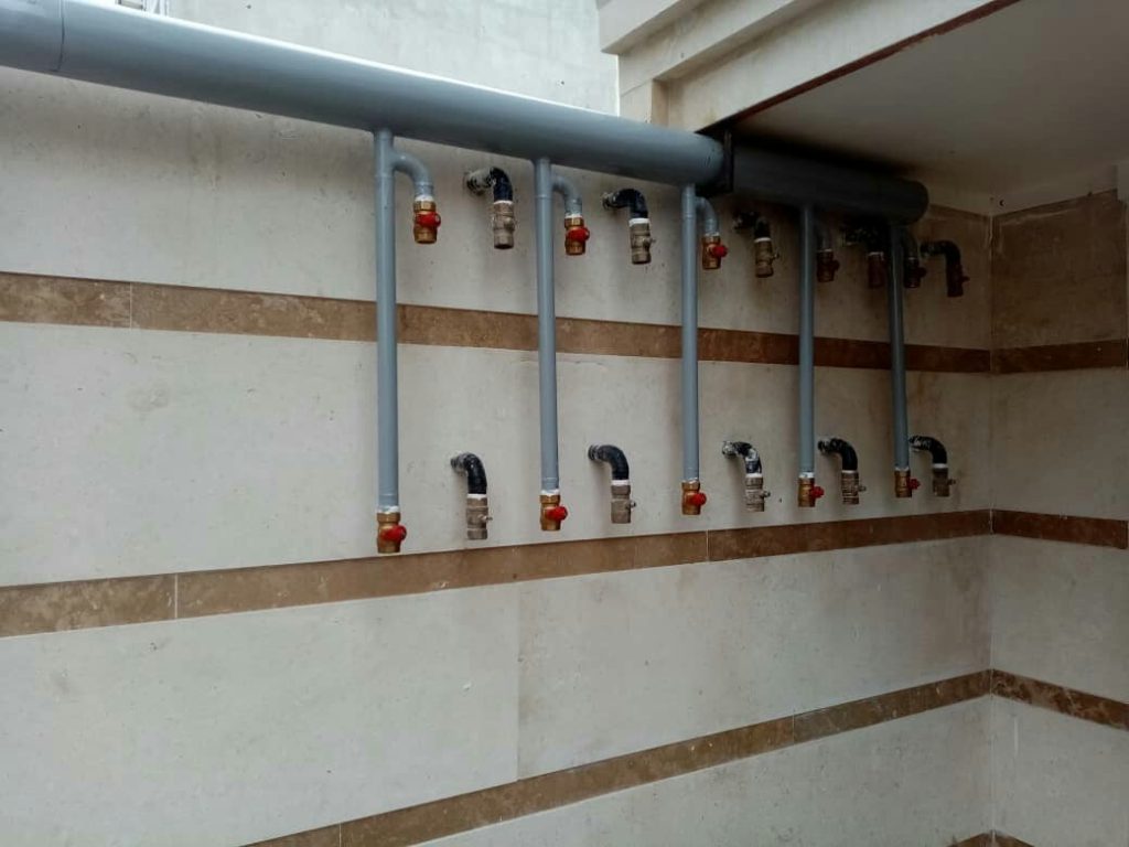 لوله کشی گاز در بهشهر