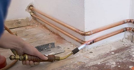 صفر تا صد لوله کشی گاز روکار